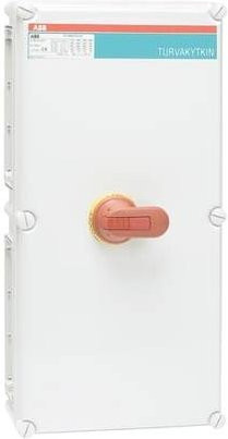 ABB OT160EVFCC3A Sicherheitsschalter 160A 1000V in Rot und Transparent - Bild 1