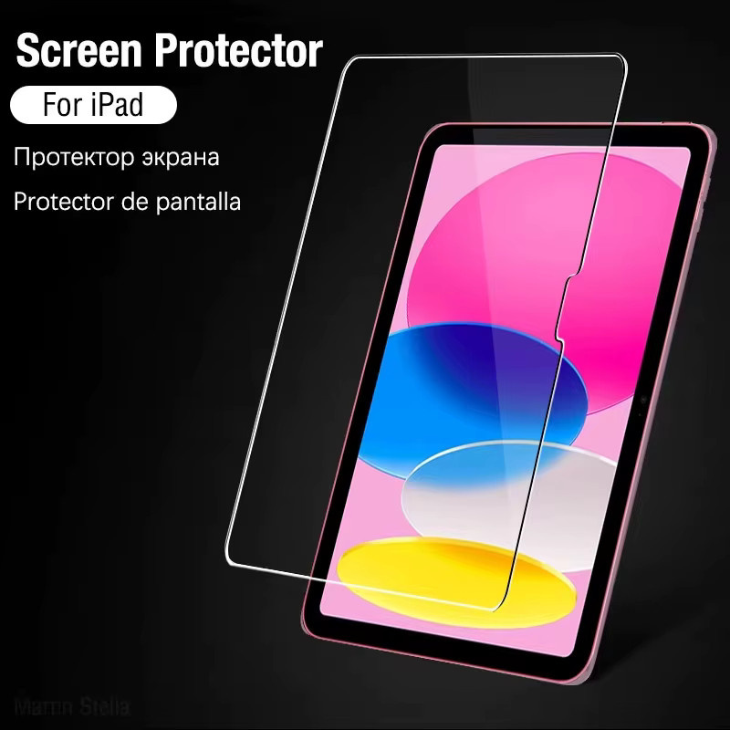 Displayschutzfolie aus gehärtetem Glas für Apple iPad Modelle in Transparent - Bild 6