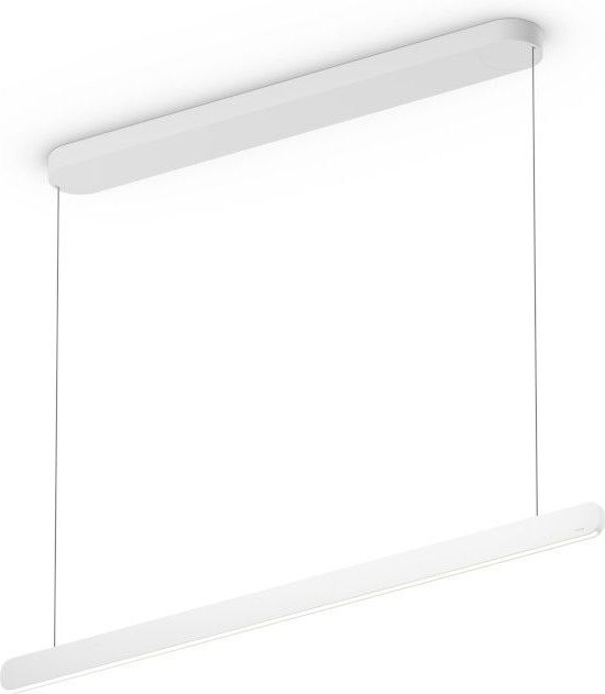 Occhio Mito linear volo 100 up LED-Pendelleuchte in Weiß matt mit Occhio air Modul und dimmbarer Lichtfarbe 2700K - 4000K - Bild 1