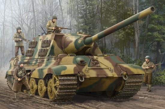 Trumpeter German Sd.Kfz.186 Jagdtiger, Fahrzeug, 1:16, Grün - Bild 1