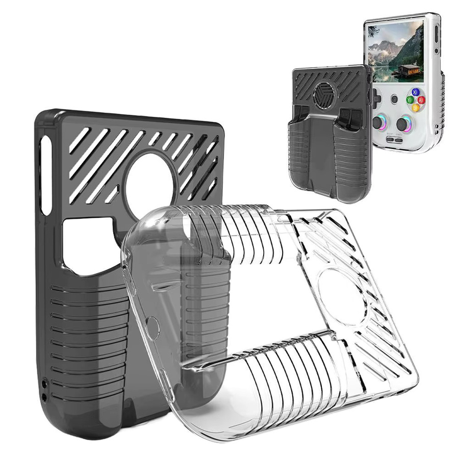 Stoßfeste transparente TPU Schutzhülle für deine Anbernic RG 406V Handheld Gaming Konsole - Bild 4