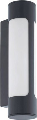 Eglo LED-Außenwandleuchte TONEGO in Schwarz und Anthrazit, 6W, 1200 lm, 3000 K, H x B: 31 x 7,5 cm - Bild 1