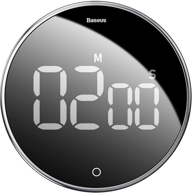 Baseus Heyo Rotation Digitaler Timer mit Magnetfunktion, Schwarz, ACDJS-01 - Bild 1
