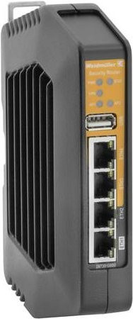 Weidmüller IE-SR-4GT Cellular Router mit LTE/5G Unterstützung in Grau - Bild 1