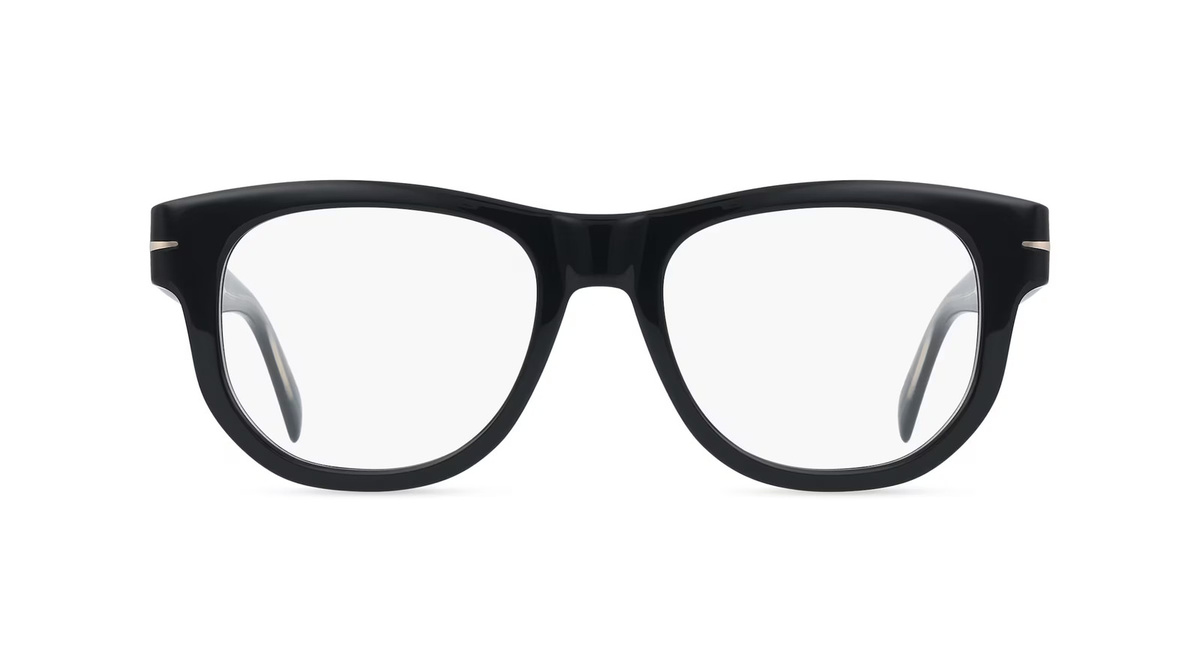 David Beckham DB 7164 Korrektionsbrille, Vollrand, Quadratisch, Acetat, Schwarz, Herren - Bild 1