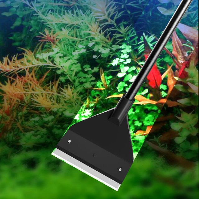 ZRDR Aquarium-Reiniger Multifunktionales Reinigungsset zur Algenentfernung in Schwarz - Bild 1
