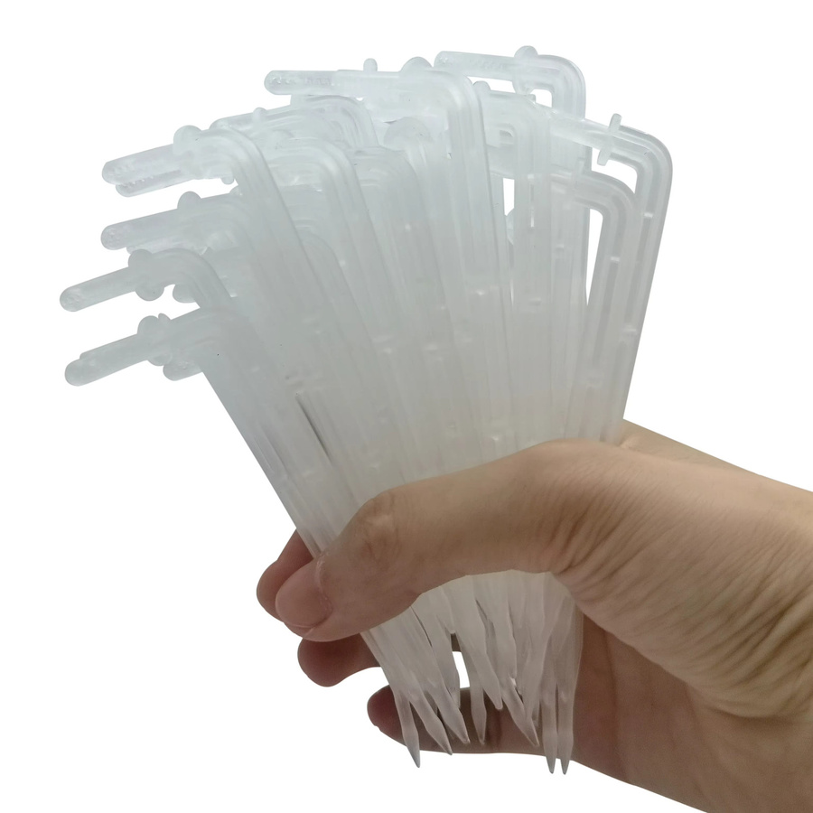 Transparente Micro-Tropfbewässerung mit regulierbarem Pfeil-Tropfer für 4/7mm Schläuche und Gewächshäuser - Bild 3