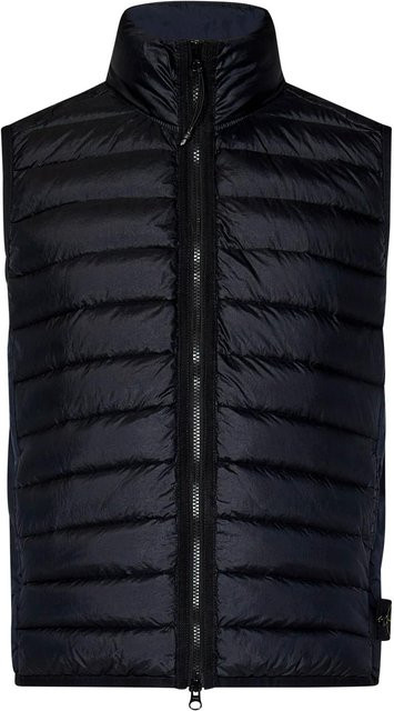 Stone Island Daunenweste, Nylon, Marineblau, Unisex, M - Bild 1