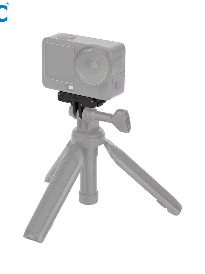 JJC Bidirektionale Magnetische Schnellwechselhalterung und Osmo Nano Erweiterungsbasis für DJI Osmo Action 6 in Schwarz - Bild 7