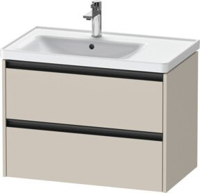 Duravit Waschtischunterschrank Ketho.2 in Beige, B/T/H: 78,4 x 45,5 x 54,9 cm - Bild 1