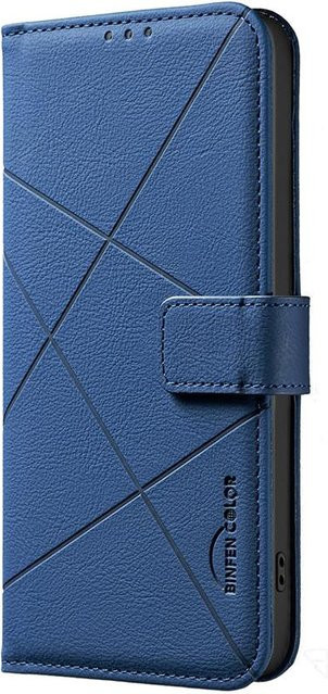 RFID-Blockierendes Leder-Wallet Flip Case für Samsung Galaxy A57 5G, A37, A27, A17 5G und A07 4G in Blau - Bild 1