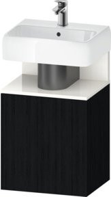 Duravit Waschtischunterschrank Qatego in Eiche hochglanz, B/T/H: 44 x 35 x 64,5 cm - Bild 1