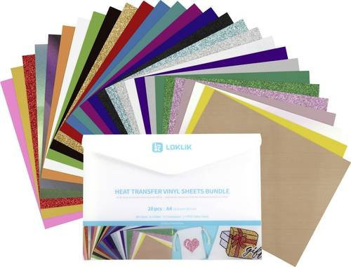Loklik Heat Transfer Vinyl Gestaltungsset Multicolor - Bild 1
