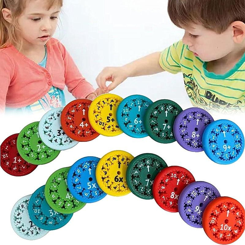 Yiran toy Digitales Gyroskop-Set Mathe-Lern-Spielzeug Addition & Subtraktion Arithmetik Fidget Spinner - Bild 3
