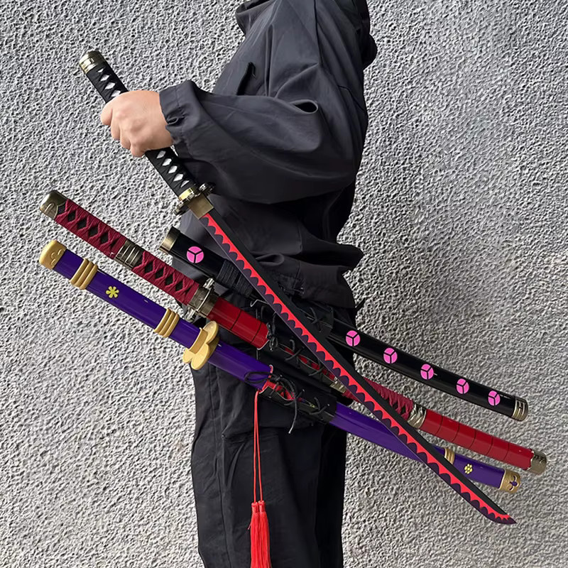 Bandai One Piece Roronoa Zoro Katana Ninja-Messer Schwert, Holz - Bild 3