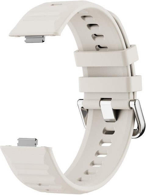 PINSENDA Uhrenarmband Silikon, beige, Unisex - Bild 1