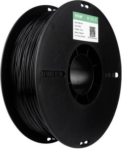 ESUN PEBA-90A Filament Schwarz 1,75 mm 1 kg Flexibles Highspeed FDM Filament mit hoher Zugfestigkeit - Bild 1