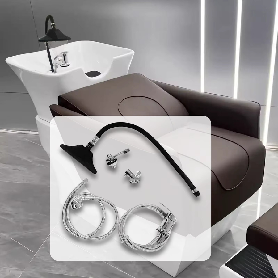 Universelles Shampoo-Waschbecken-Sprayer mit Regen- und Jet-Funktion für Friseure und Schönheitssalons - Bild 4