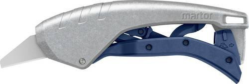 Martor Sicherheitsmesser SECUNORM 610 XDR, blau, B: 27 mm, T: 158 mm, H: 76 mm - Bild 1