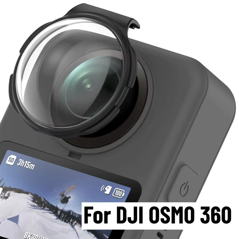 DJI OSMO 360 Panorama-Kamera-Schutzglas, hochauflösendes und verschleißfestes optisches UV-Filterobjektiv in Transparent - Bild 1