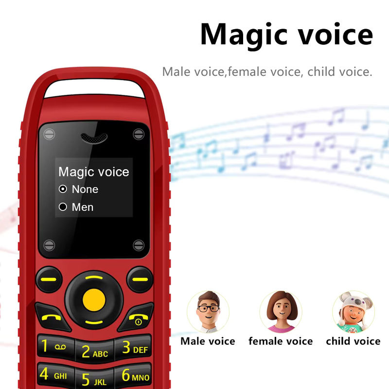 Mini Bluetooth Handy in Grün mit Musiksynchronisation und automatischem Wählmechanismus - Bild 4
