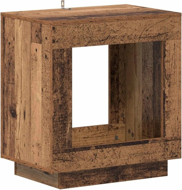 vidaXL Beistelltisch aus Altholz in Braun, B/T/H: 60 x 40 x 65 cm - Bild 1