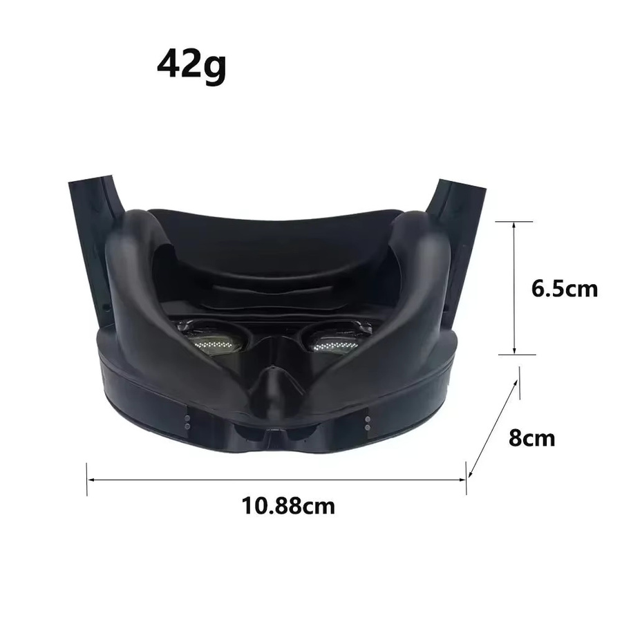 Meta Augenabdeckungspolster für Quest Pro VR Headset, lichtblockierende Gesichtsmaske in Schwarz - Bild 4