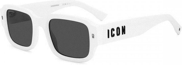DSquared2 Icon Vk6 Ir Sonnenbrille, Herren, Vollrand, Square, White - Bild 1