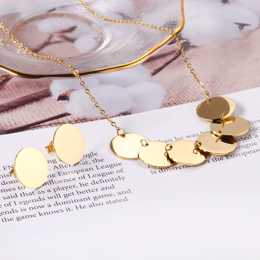 LUXUKISSKIDS Schmuck-Set Edelstahl, Bicolor, Damen - Bild 3