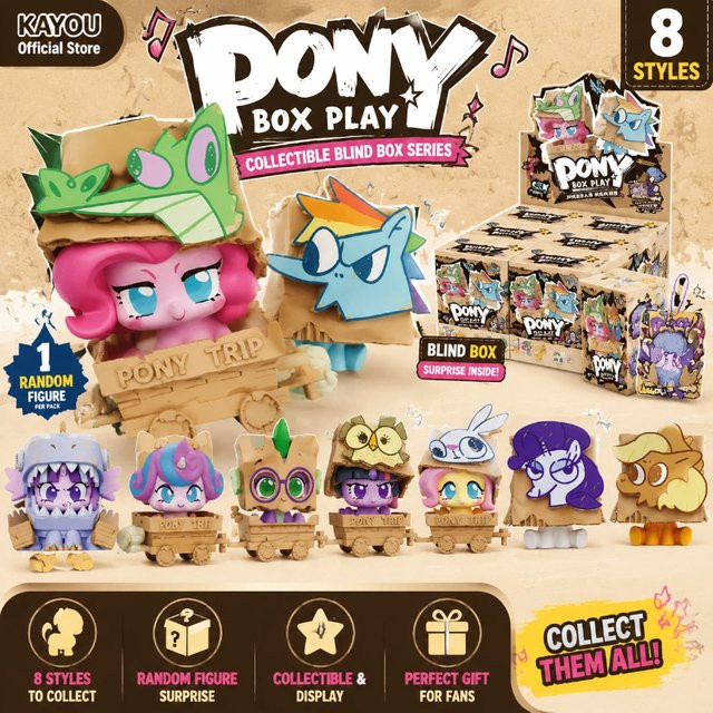 Kayou My Little Pony Robo Monster Starlight Glimmer, Blind Box, Mini-Figur - Bild 1