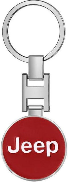Jeep Schlüsselanhänger, rot, Unisex - Bild 1