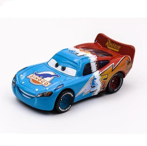 Pixar Disney Cars 3 Der Thunder Valley Crash Party Sheriff Mud Mcqueen Miss Mr Destroy, Die-Cast Spielzeugauto, Metall, ab 3 Jahre - Bild 1