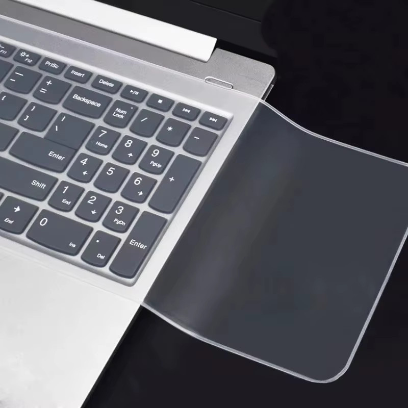 VORTNGLE Universelle Tastaturschutzfolie aus Silikon für Laptops und Notebooks von 13 bis 17 Zoll, transparent, wasserdicht und staubdicht - Bild 2
