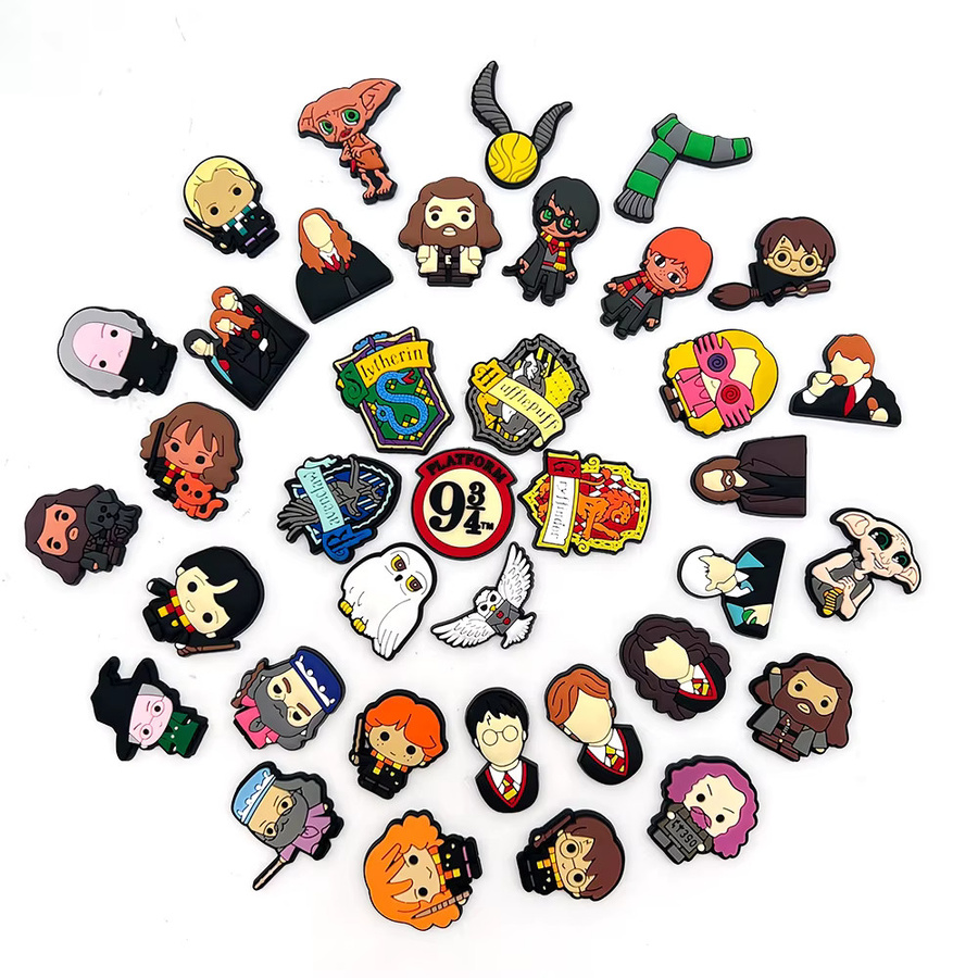 Hot Toys Schuh-Charms-Set, 37-teilig, Harry Potter, PVC - Bild 4