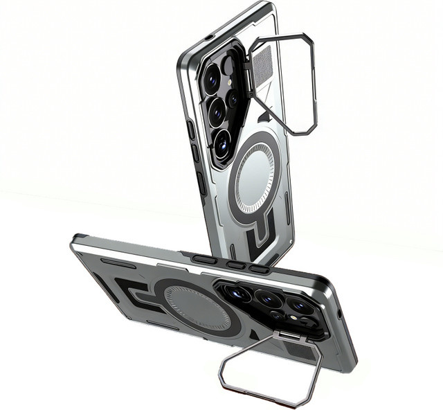 Robuste magnetische Handyhülle mit militärischer Panzerung für Samsung Galaxy S26 S25 S24 S23 S22 Ultra Plus FE und A-Serie - Bild 1