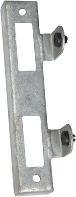 FLORAWORLD Anschlagblech aus Stahl in Silber, B/H/T: 4,5 x 17,5 x 5,5 cm - Bild 1