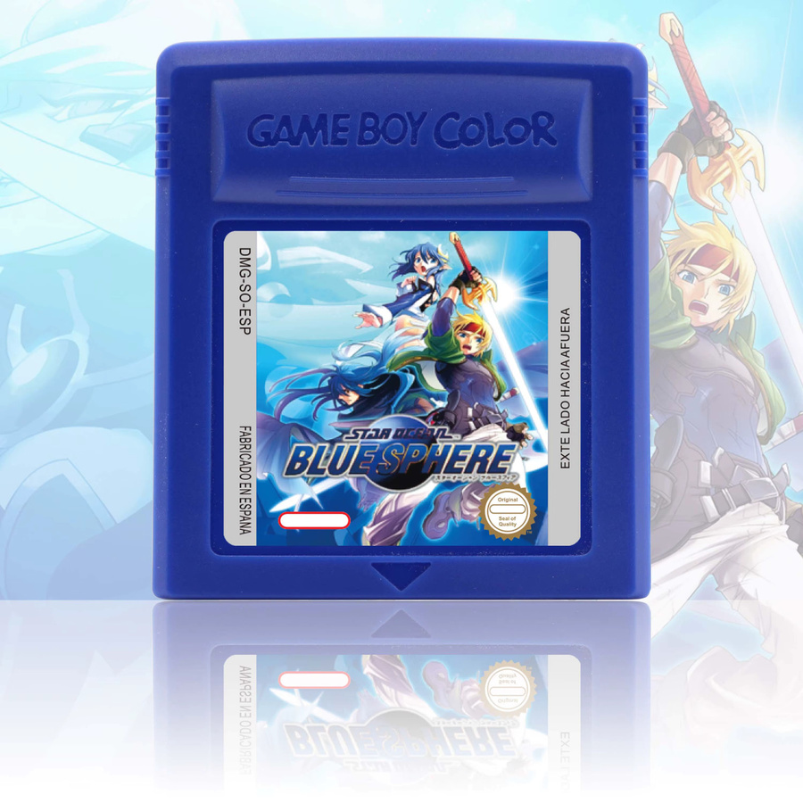 Star Ocean Blue Sphere Bandai Game Boy Color Rollenspiel Modul in Blau - Bild 2
