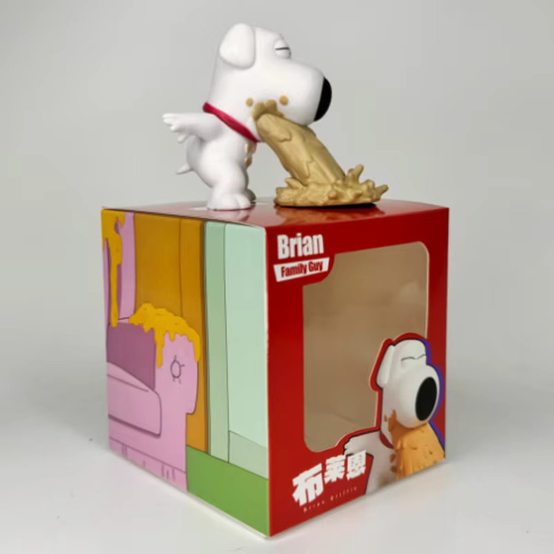 Bandai Family Guy Brian Stewie Enten-Figur, Einzelfigur, 10cm - Bild 1