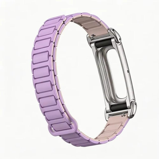 Yuhaiye Uhrenarmband Silikon, violett, Unisex - Bild 1