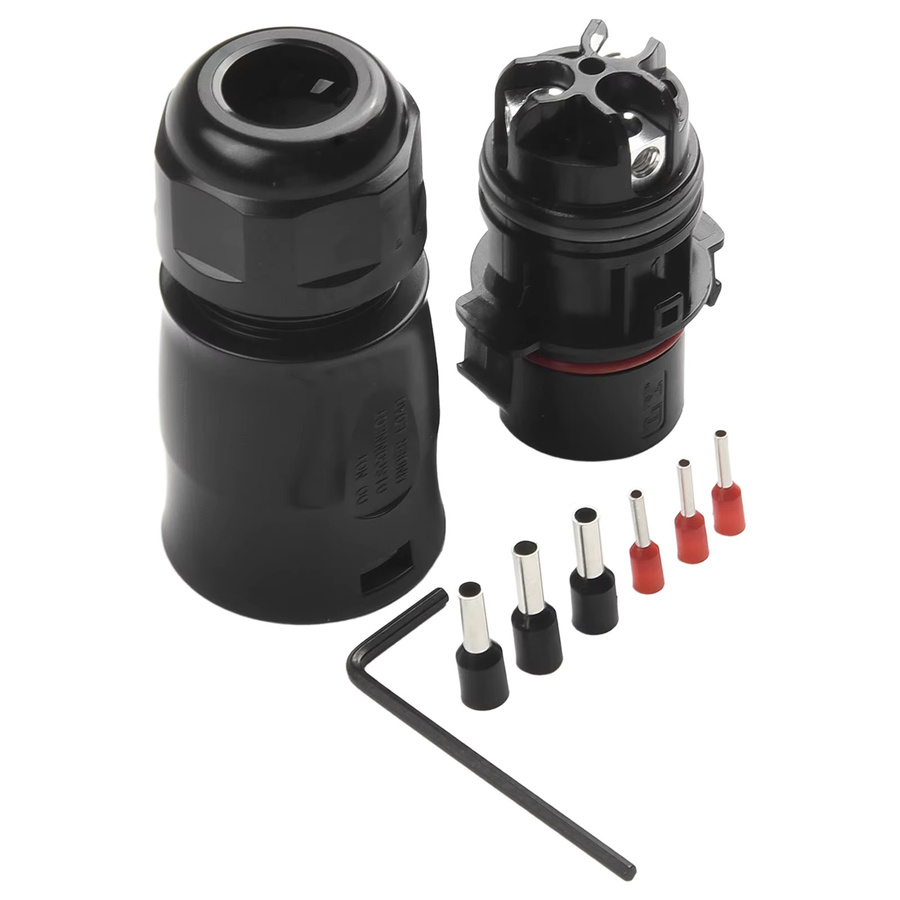 Deye LY01 Verbindungskabel 40A 690V IP68 für M60 M80 Serie Wechselrichter in Schwarz - Bild 3