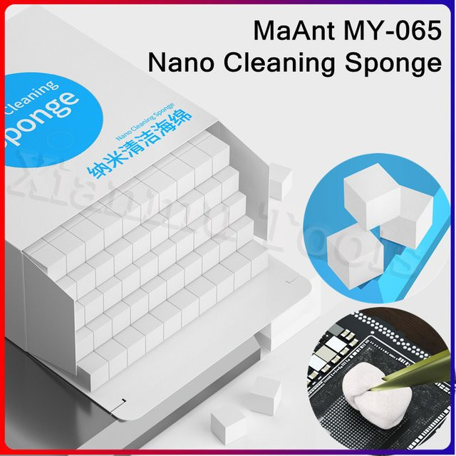 MaAnt MY-065 Nano-Reinigungsschwamm in Weiß zur Staubentfernung von Handy-Mainboards, Displays und Kamerarahmen - Bild 1