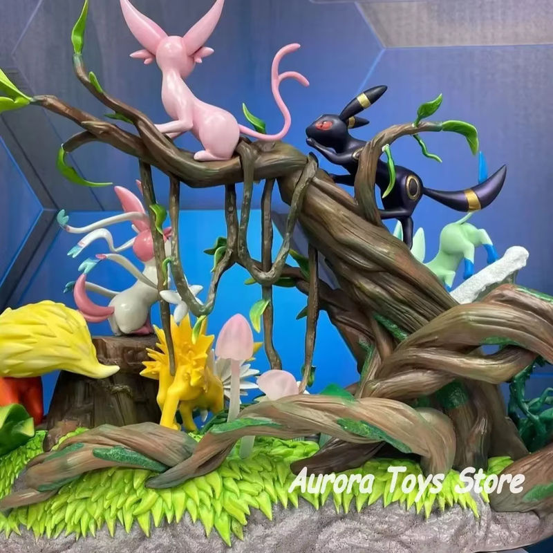 Bandai Pokemon Eeveelution Anime Figur aus Kunststoff, mehrfarbig, Höhe: 27 cm - Bild 4