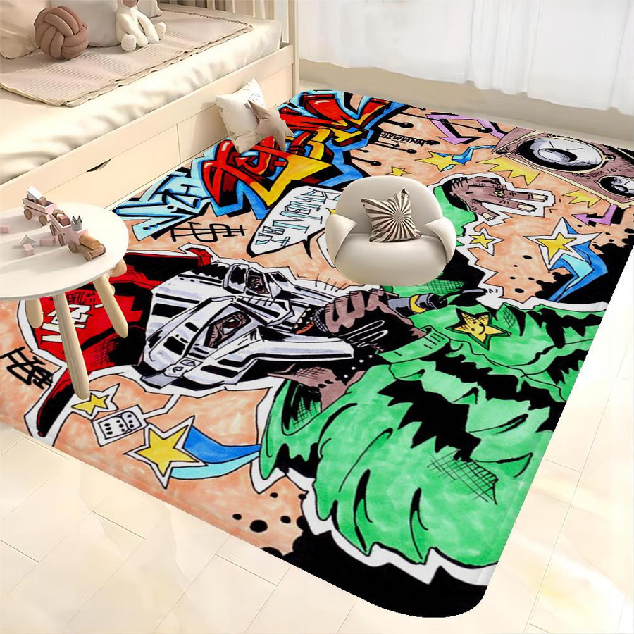 MF DOOM Fußmatte Rutschfest und Wasserabsorbierend, B/L: 40 x 120 cm, Mehrfarbig - Bild 3