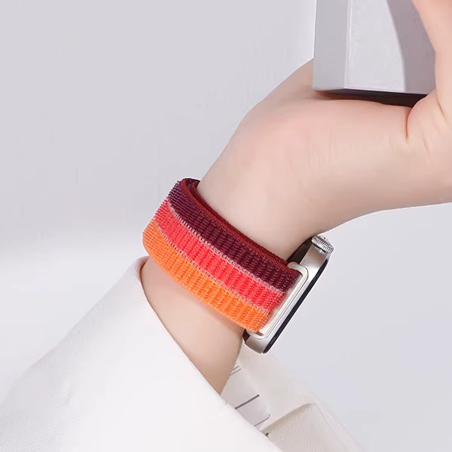 CAOWTAN Uhrenarmband Nylon, Textil, Bunt, Unisex - Bild 2