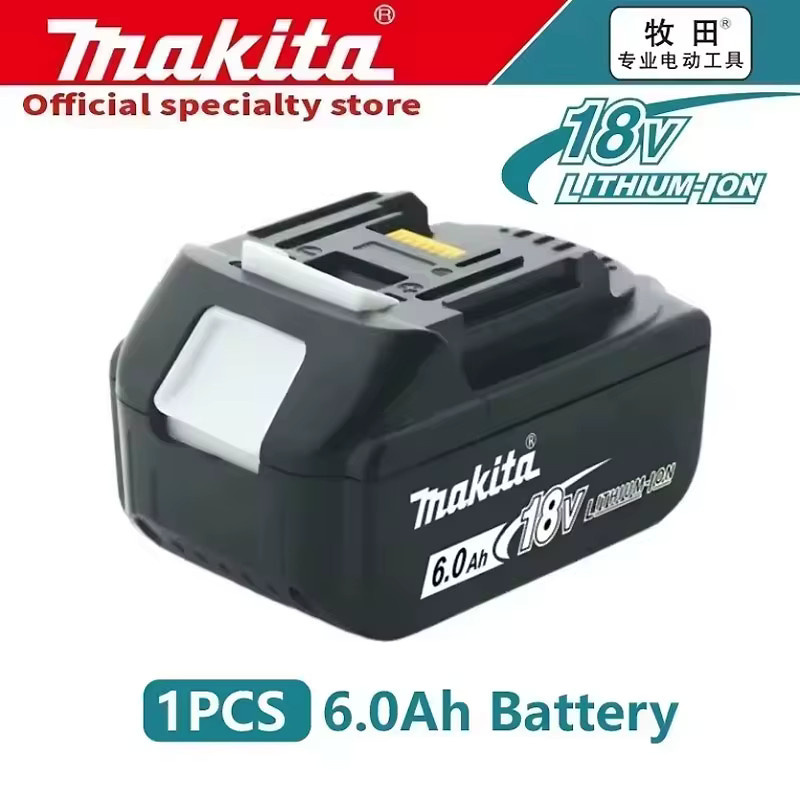 Makita Akku 18 V mit 6,0 Ah für Elektrowerkzeuge in Schwarz - Bild 7