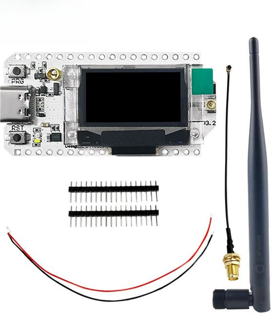 Heltec LoRa32 V3 Node Development Board mit SX1262 ESP32-S3, WiFi und Bluetooth inklusive 5dBi Antenne für IoT und Meshtastic - Bild 1