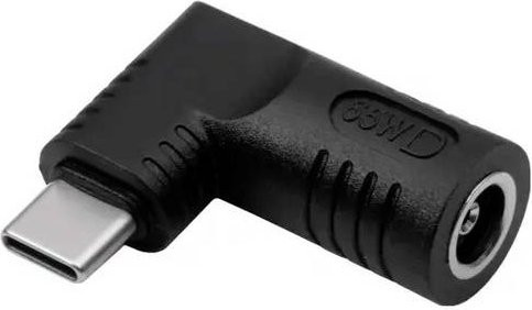 Akyga USB-C Adapter 65W 3.25A in Schwarz - Bild 1