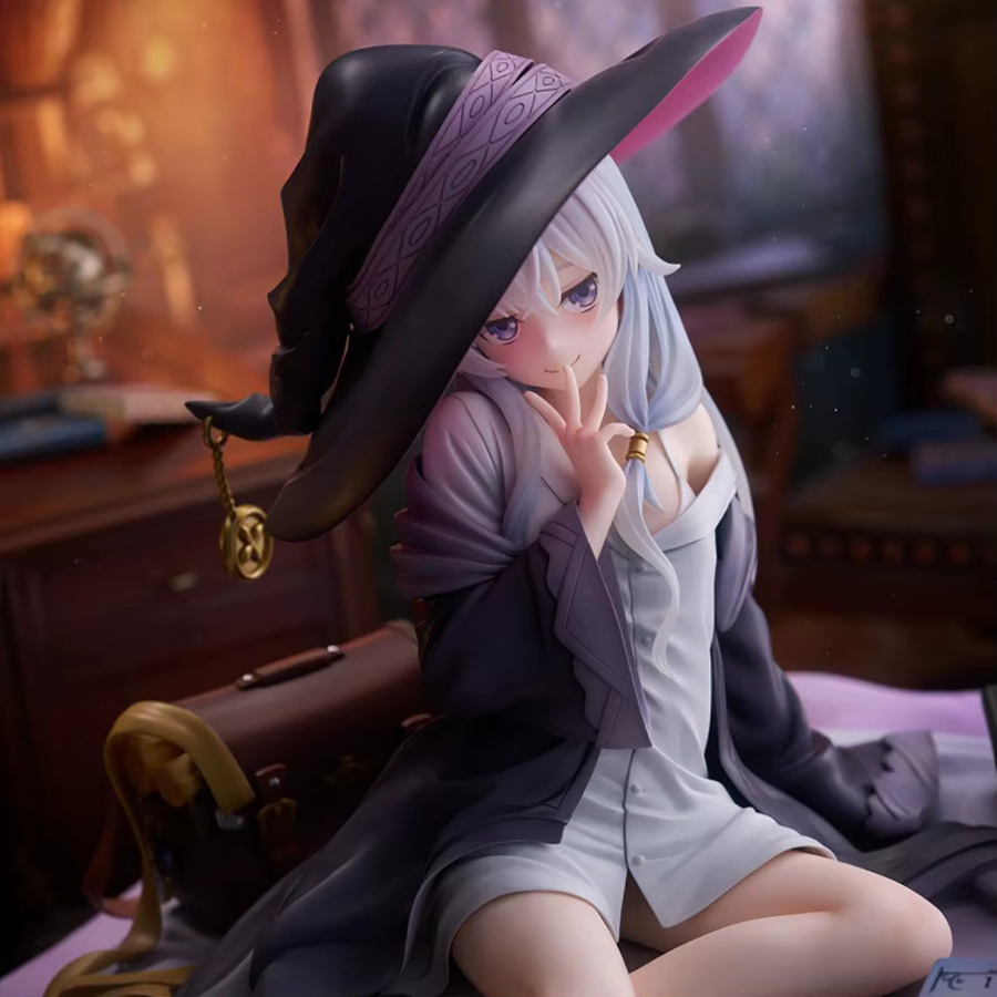 Bandai Wandering Witch: The Journey Of Elaina, Elaina-PVC-Actionfigur, 16 cm - Bild 2