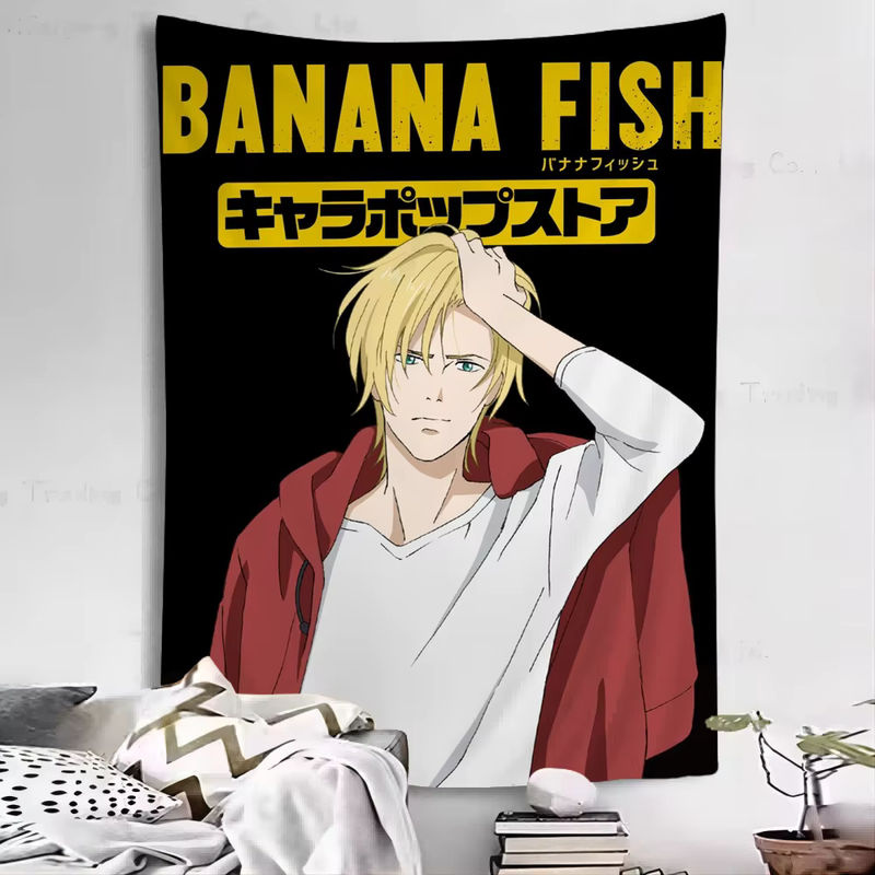 Banana Fish Anime Wandteppich Multicolor Wandbehang zur Dekoration - Bild 2