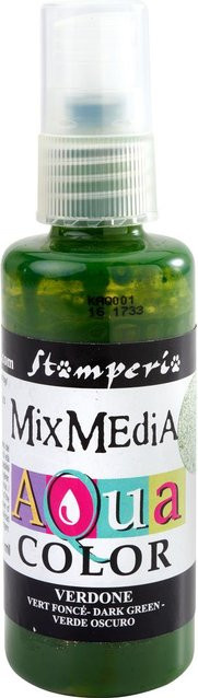 Stamperia Aquacolor in Dunkelgrün - Bild 1